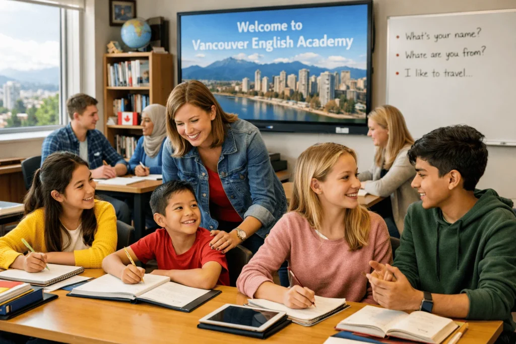English classes for kids in Vancouver